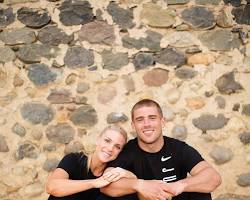 Image of Zach Ertz and Julie Ertz