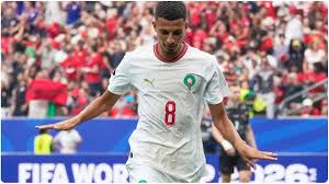 Gol de Ounahi (0-2) en el Canadá 0-3 Marruecos