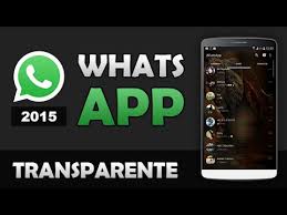 Resultado de imagem para whatsapp transparente apk