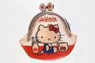 M: Hello Kitty Coin Purse Head Wristlet: Toys Games