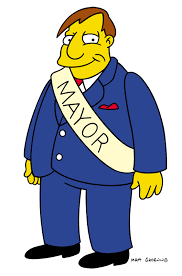 Mayor Quimby Quotes - TV Fanatic via Relatably.com