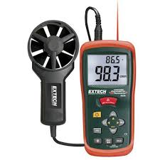 Extech AN200 CFM/CMM Mini Thermo-Anemometer with Built-in ...