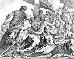 Image of Odyssey Book 11 classical art Odysseus Nekyia underworld Elpenor Teiresias