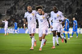 Vidéo : les buts français de la première période contre l'Azerbaïdjan en qualifications pour la Coupe du monde 2026