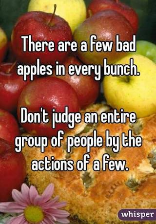 Bad Apple Proverbs: There's One In Every Bunch : NPR