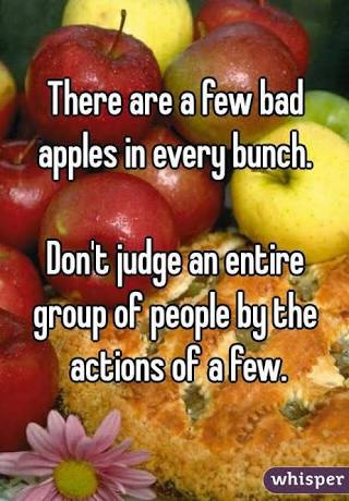 There is bad apple quotes