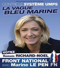 Bruno Giorgini | 16 ottobre 2013 | Comments (0). Europa, Immmigrati, Le Pen tra Parigi e Lampedu. La vague bleu Marine, l&#39;onda blu Marina, così Marine Le ... - marine-le-pen-cantonales-richard-noel-262x300