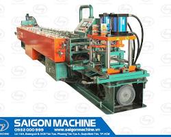 Hình ảnh về Máy cán thanh C đang hoạt động