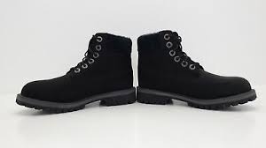 TIMBERLAND JUNIORS 6" CLASSIC SHEARLING BOOT BLACK TB0A13KE - BRAND NEW IN BOX!! | eBay - Product from eBay