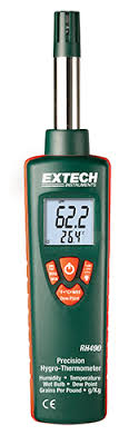 EXTECH RH490 PRECISION THERMO-HYGROMETER - Safety Express