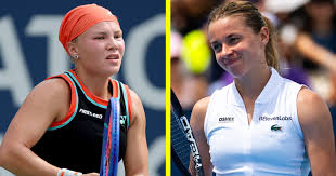 Diana Sznajder - Maja Chwalińska. Relacja NA ŻYWO. WTA Cincinnati LIVE