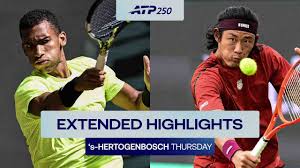 Extended Highlights: Felix, Zhang win; Medvedev-Boogaard halted by 's-Hertogenbosch 2026 rain