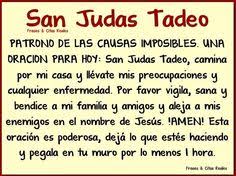 St. Jude, San Judas Tadeo on Pinterest | Prayer, Patron Saints and ... via Relatably.com