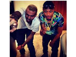 Image result for what is happening between chris brown and wizkid