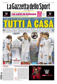 Trend Google: prima pagina gazzetta dello sport