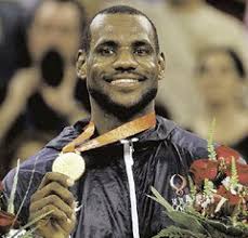 Associated PressLeBron James won a gold medal at the Beijing Olympics and dedicated it to Doug Collins, who was on the 1972 U.S. Olympic team that lost the ... - medium_lebron_james_gold