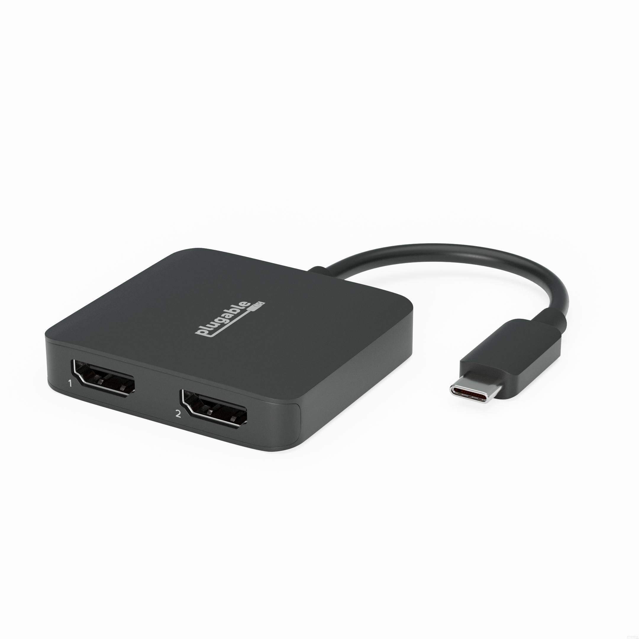 Plugable Dual USB-C to HDMI Adapter