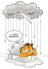 Résultat de recherche d'images pour "garfield pluie"