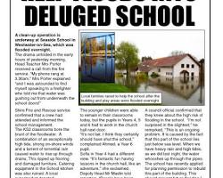 Image of news report