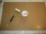 How to Prepare a Masonite Board for Painting!<a name='more'></a> Plantiebee Art by