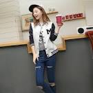 Jaqueta casaco varsity jacket baseball keren