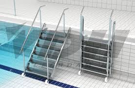 VDH extendable lazy pool steps - VDH Leerdam