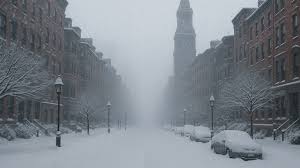 Boston se prepara para una tormenta invernal histórica: Hasta 20 pulgadas de nieve en camino