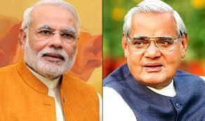 Image result for vajpayee and modi