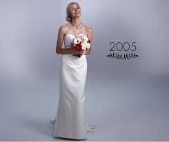 Αποτέλεσμα εικόνας για 100 years of wedding dresses in 3 minutes ★ mode.com