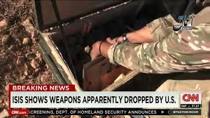 Image result for U.S. DROPS SUPPLIES TO ISIS