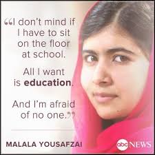 Malala Famous Quotes. QuotesGram via Relatably.com