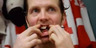 Dan Cleary lost seven teeth and came back to play like it was nothing, and David Clarkson got 18 stitches in his elbow, and of course came right back. - Screen%2520Shot%25202014-01-05%2520at%252011_35_46%2520AM