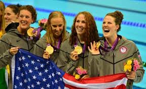 Image result for Allison Schmitt Michael Phelps