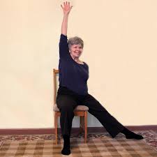 Αποτέλεσμα εικόνας για Stretching exercises for back extension on the chair