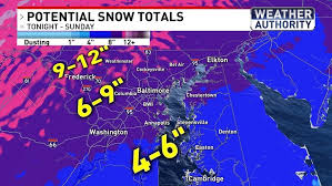 WEATHER ALERT| Monster winter storm moves into Maryland with snow and ice