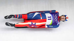 WATCH: USA's Gustafson, Greiner take first luge runs