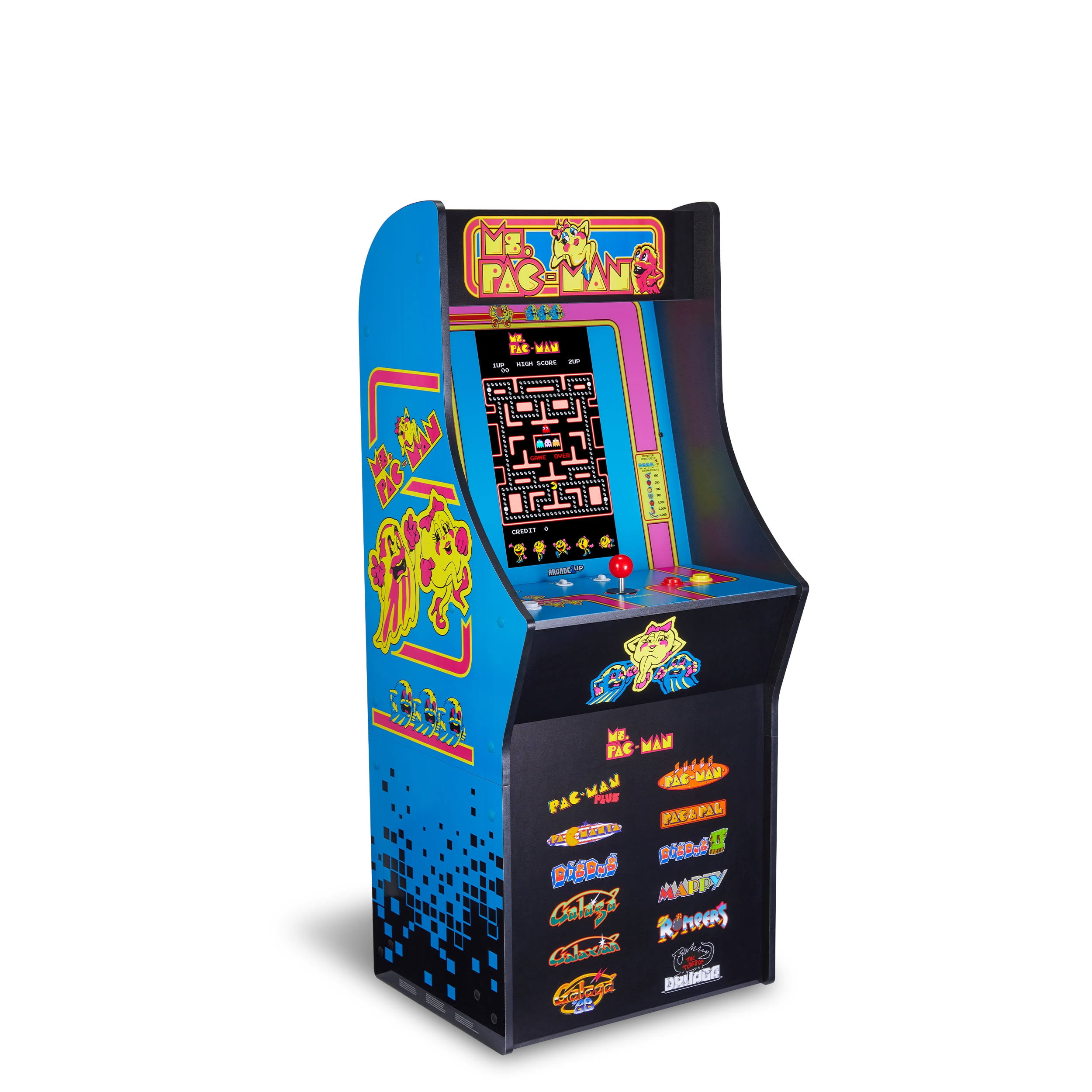Arcade1up Ms. PAC MAN Classic SE Arcade Machine 4 Foot Cabinet 13 Classic Video Games