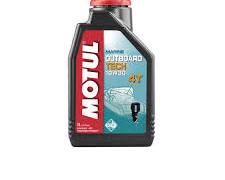 Motul Outboard Tech 4T 10W30 oil bottle resmi