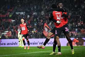 Rennes thrash 10-man Monaco to move into Ligue 1 top five as Pogba makes return