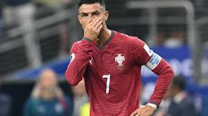 Close to tears and on his own as Ronaldo's World Cup dream ends