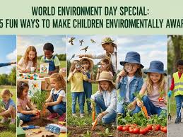 World Environment Day 2026 : बच्चों को पर्यावरण के प्रति जागरूक बनाने के ये हैं 5 मजेदार तरीके, खेल-खेल में...