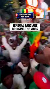 The Senegalese make Times Square their own 🇸🇳