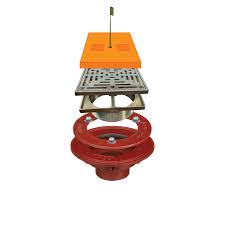 MIFAB F1100-C-TSS Top Set Finished Floor Drain with ...
