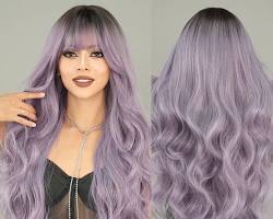 Image de Light Purple Curly Hair