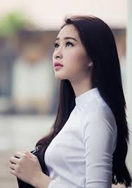 Image result for nữ sinh áo dài trắng