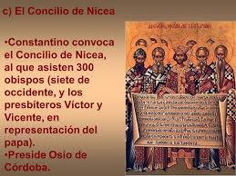 Image result for El  I Concilio de Nicea