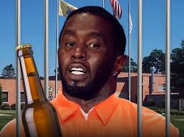 Diddy Caught Drinking at Fort Dix