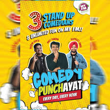 Laugh Out Loud with MY FM's Comedy Punchayat: India's First Stand-Up Comedy Radio Property