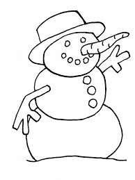 Image result for coloring book snowmen