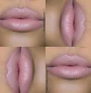 Nude pink lip color